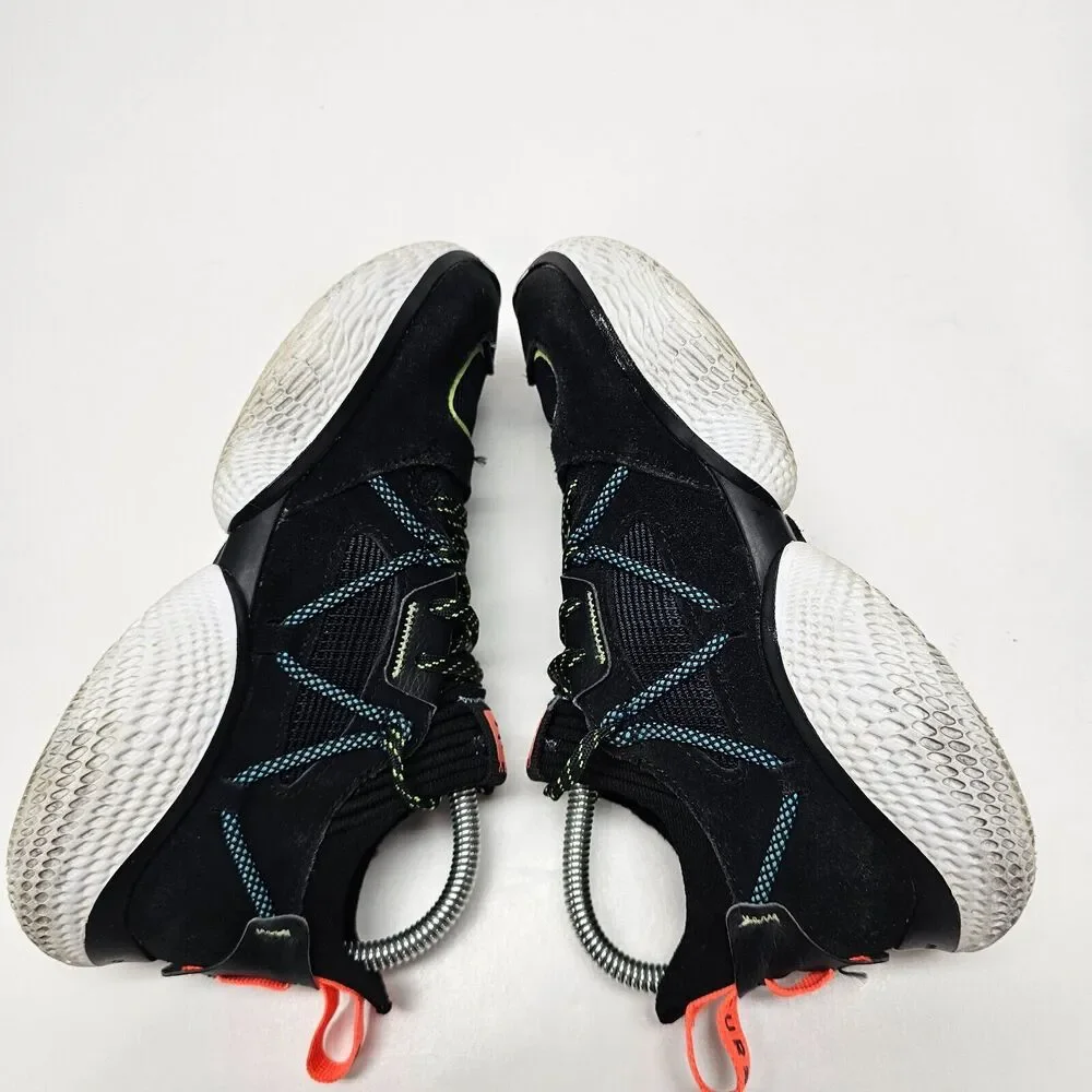 Under Armour Mens 5.5 Curry‎ Flow Cozy Low Black Basketball Shoe